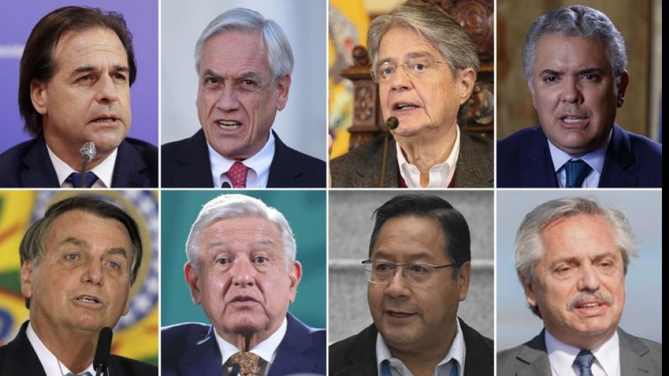 Ranking de imagen Presidentes latinoamericanos después de un año y